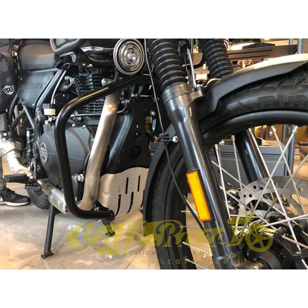 Crash Bar Spaan Steel Black Specific For Royal Enfield Himalayan Ebay