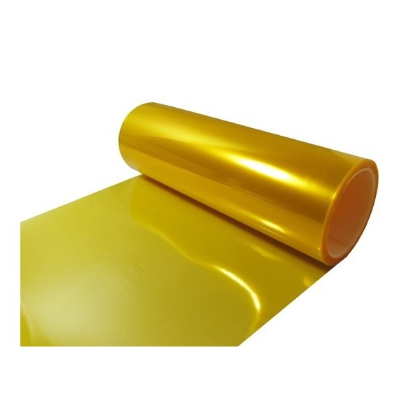 Pellicola copertura gialla per fari misure 30x30cm rende giallo il tuo faro moto