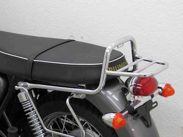 custom motorcycle luggage racks