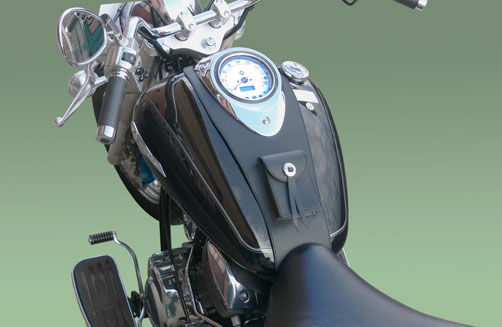 Copriserbatoio copri serbatoio pelle moto Yamaha Dragstar 1100 Classic