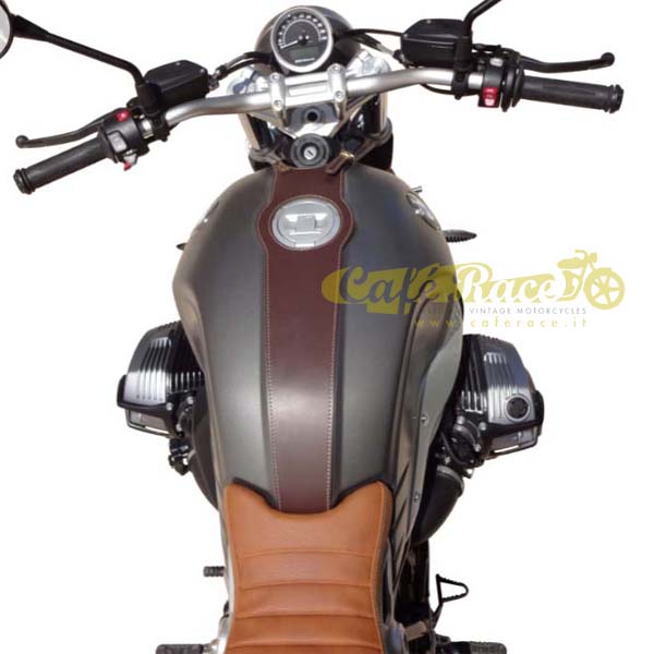 Copriserbatoio in pelle MARRONE per BMW R NINE T copri serbatoio per BMW R ninet