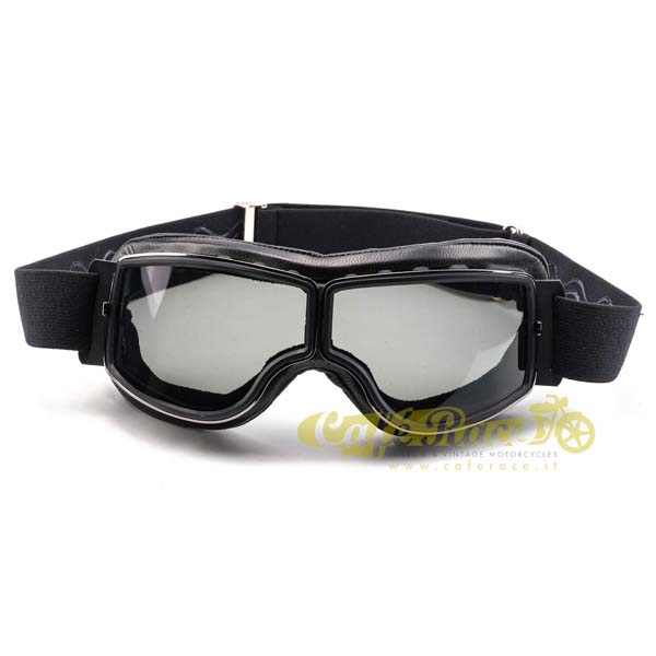 Baruffaldi JTT CLASSIC Brille aus flexiblem PU-echtem schwarzem Lammleder