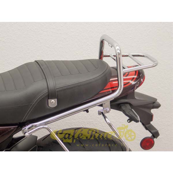 Chromed steel luggage rack specific for Kawasaki Z 900 RS from 2018