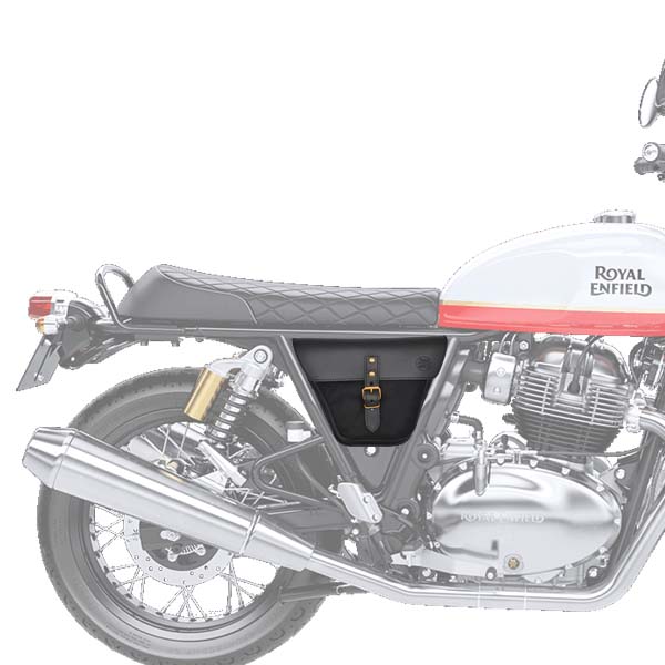 Borsa fianchetto nera per ROYAL ENFIELD Interceptor 650 - Continental GT 650