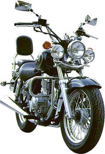 Paramotor Spaan acero cromado Ø 25mm especifico Suzuki Marauder 125 (GZ125)