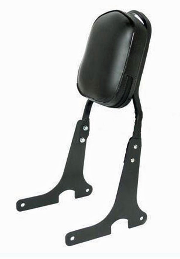 Spaan black steel backrest specific for Leonart Raptor 125 - 250