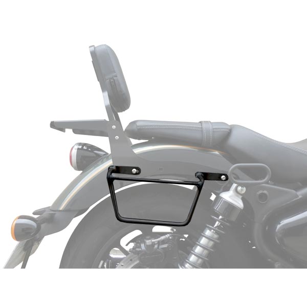 Telaietti supporti borse Klick-Fix per ROYAL ENFIELD SUPER METEOR 650 neri 2pz